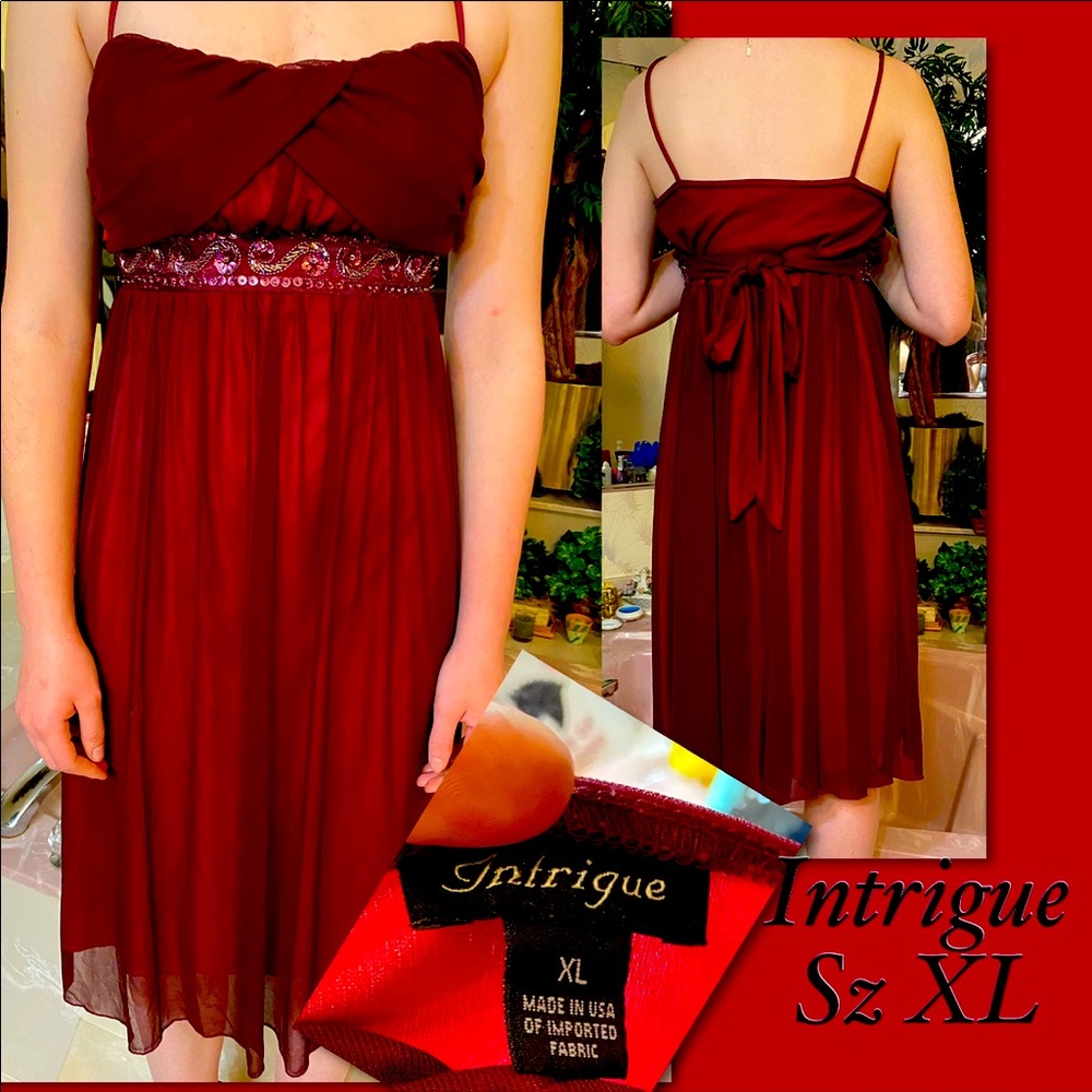 Intrigued XL Spaghetti strap dress